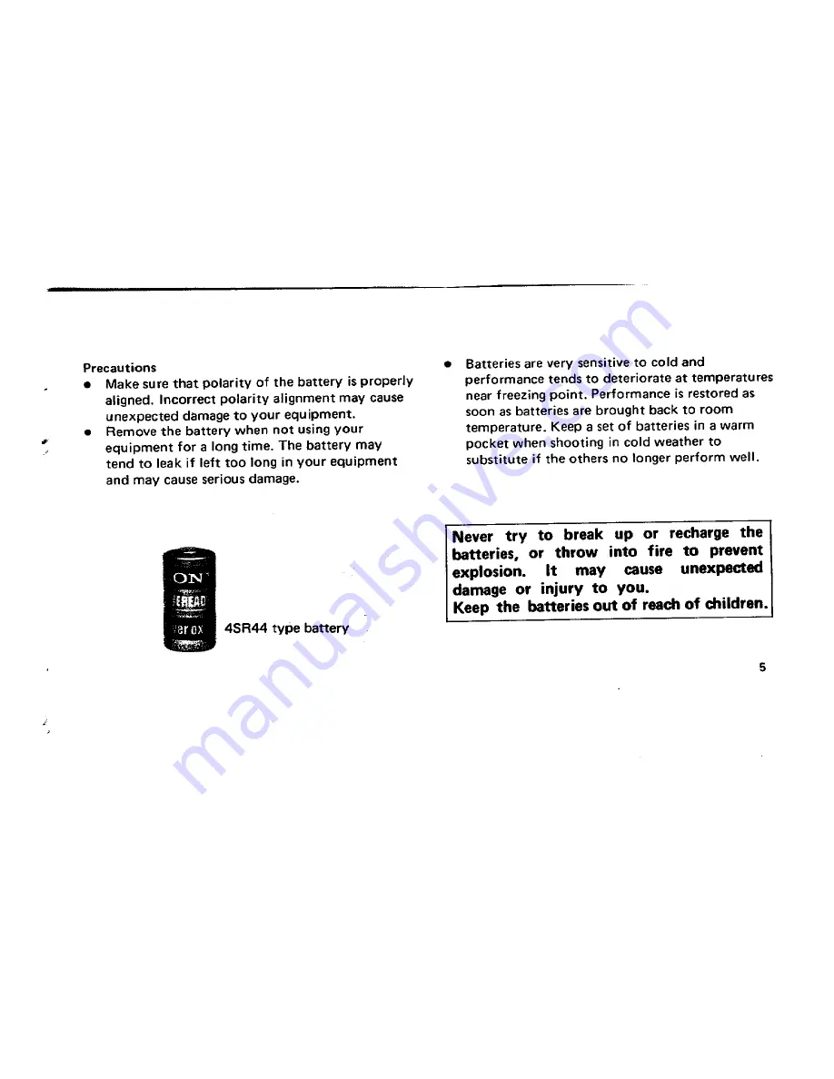 Pentax 36141 - Digital Spot Meter Скачать руководство пользователя страница 7