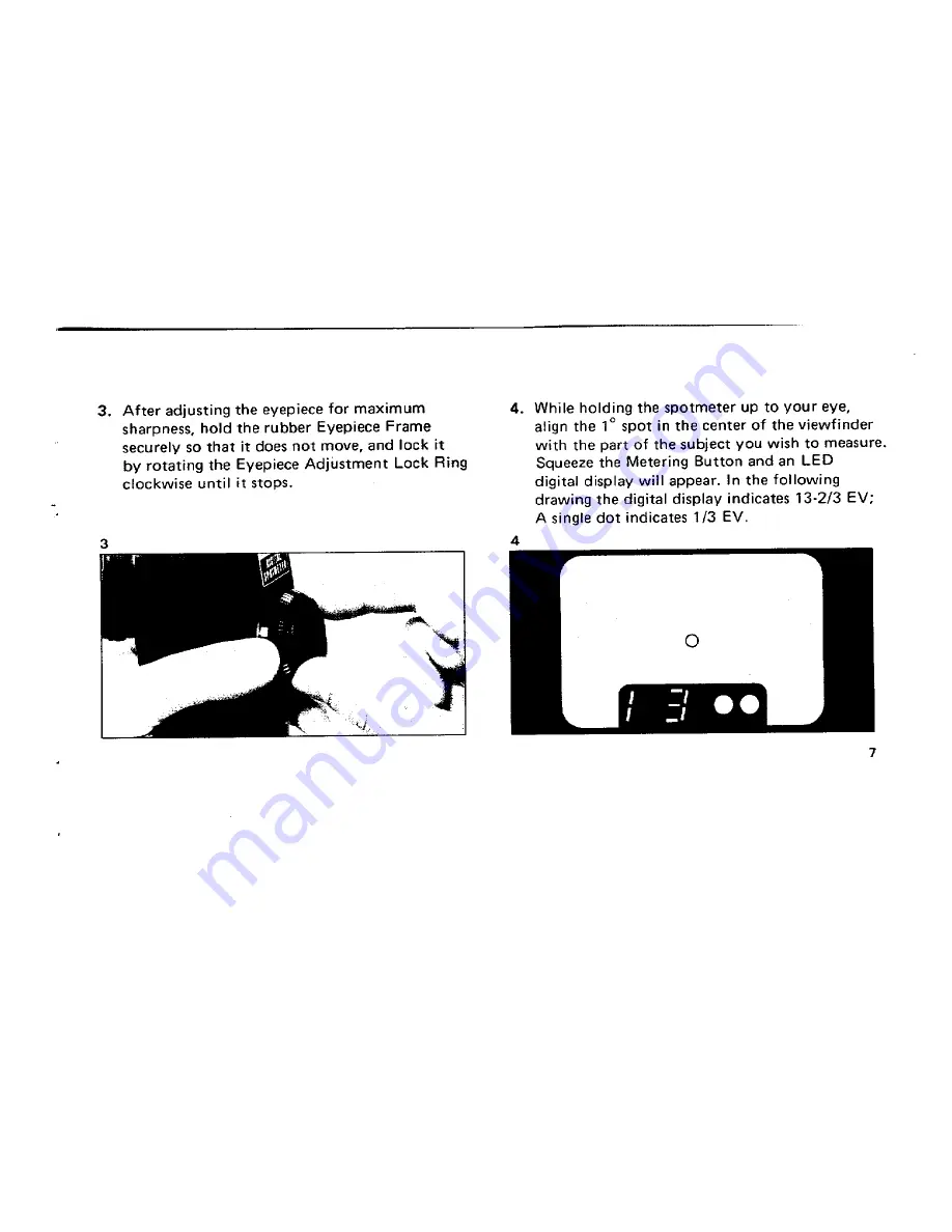 Pentax 36141 - Digital Spot Meter Скачать руководство пользователя страница 9