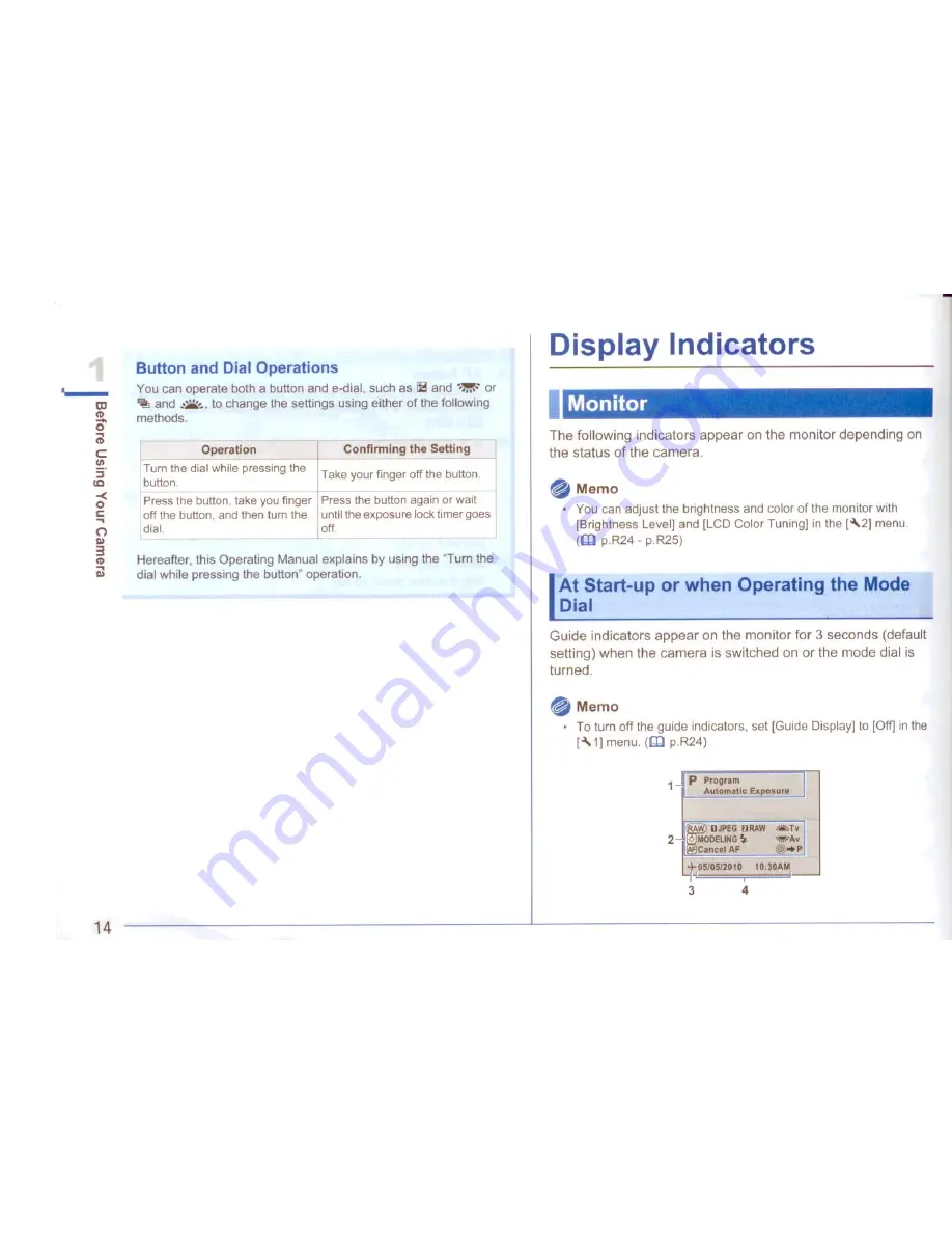 Pentax 645D Operation Manual Download Page 16