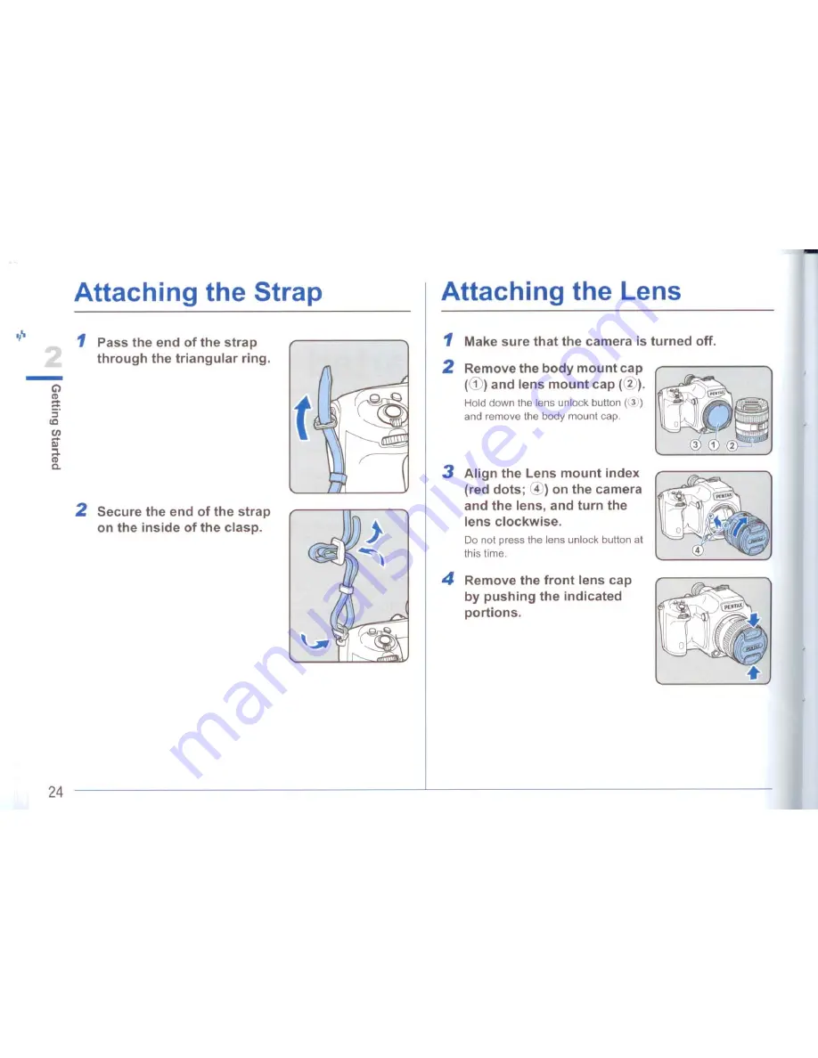 Pentax 645D Operation Manual Download Page 26