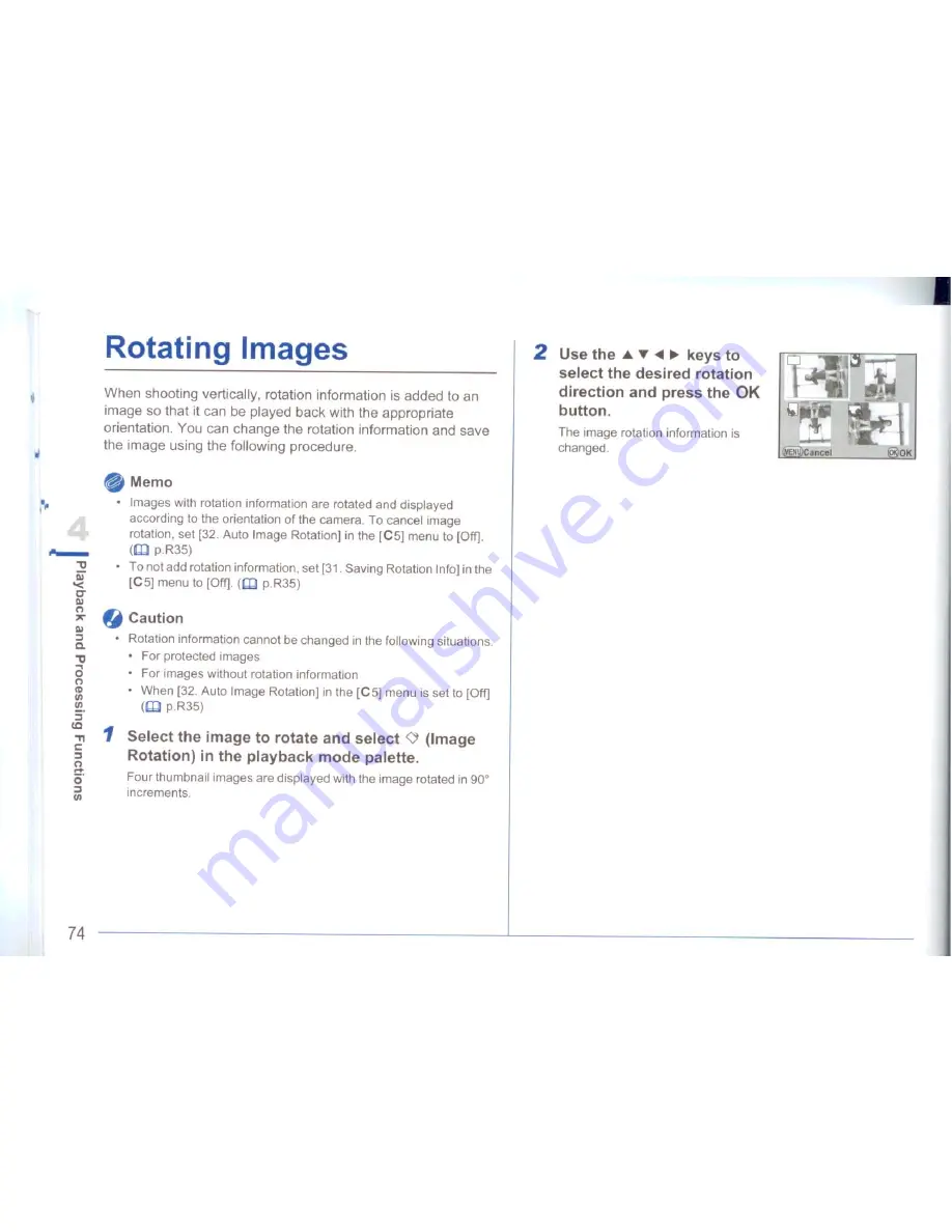 Pentax 645D Operation Manual Download Page 76