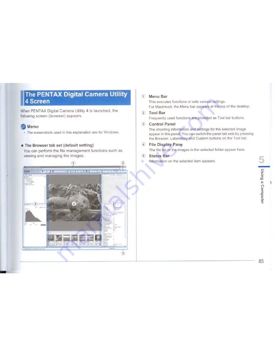 Pentax 645D Operation Manual Download Page 87