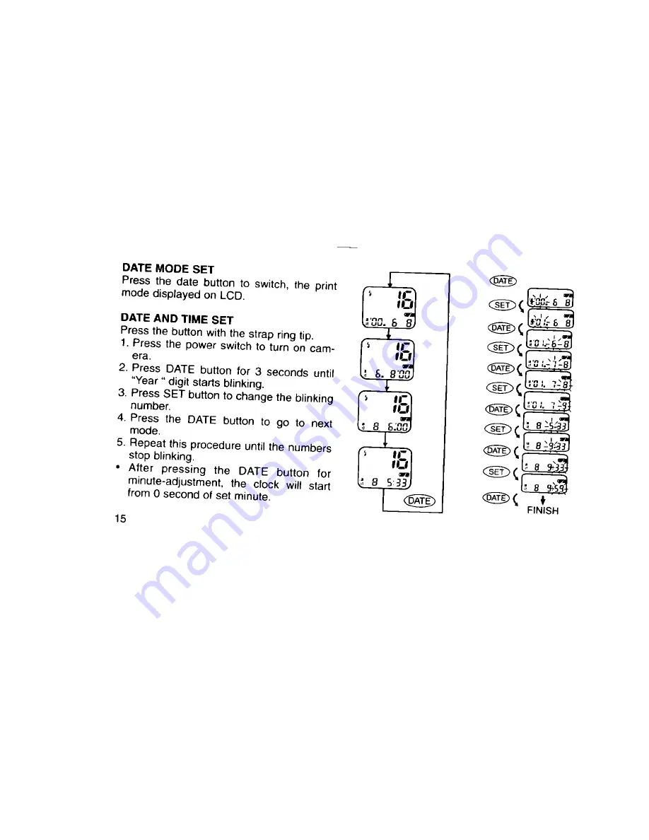 Pentax efina J Operating Manual Download Page 16