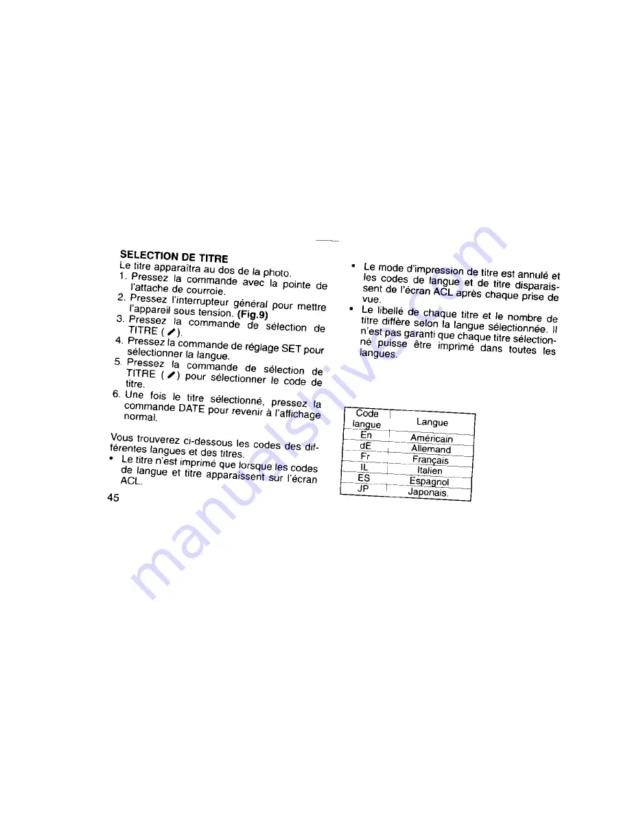 Pentax efina J Operating Manual Download Page 46