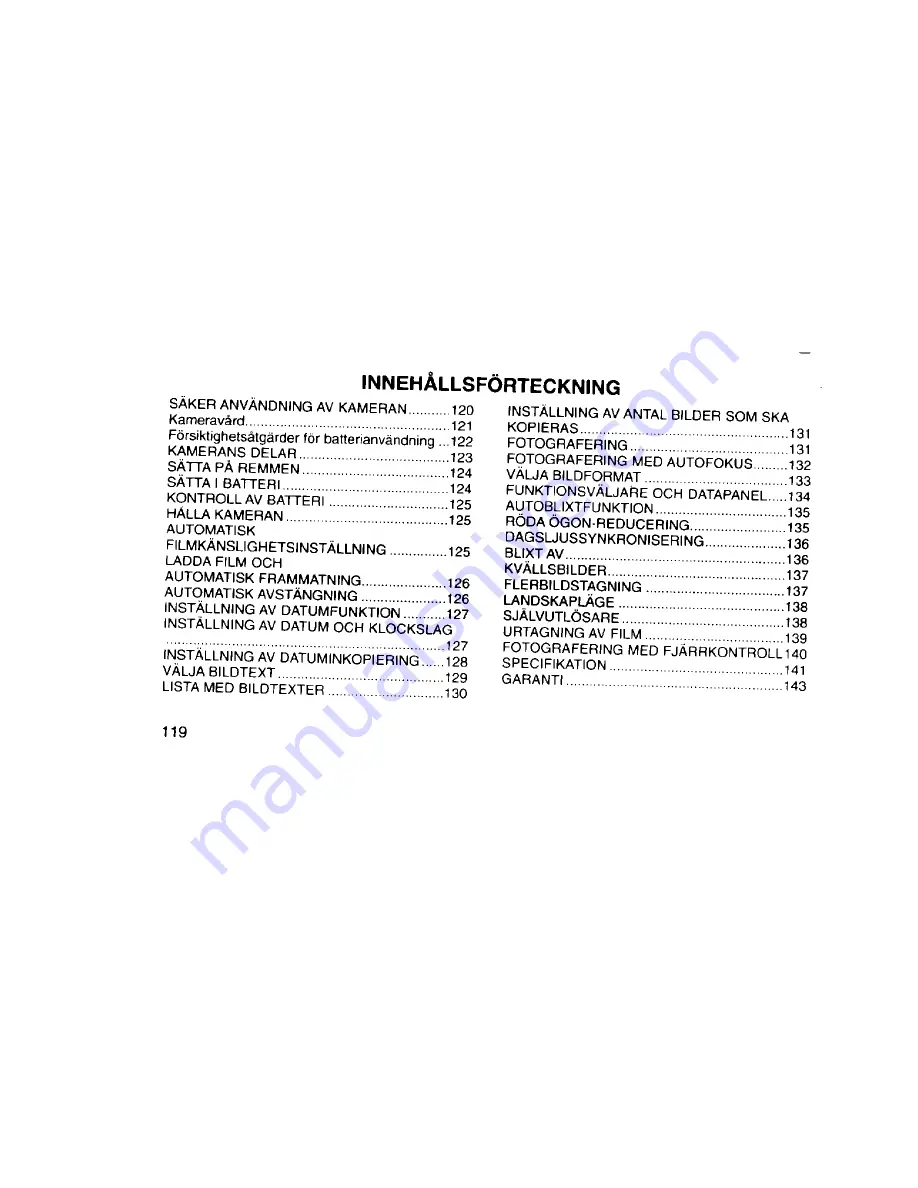 Pentax efina J Operating Manual Download Page 120