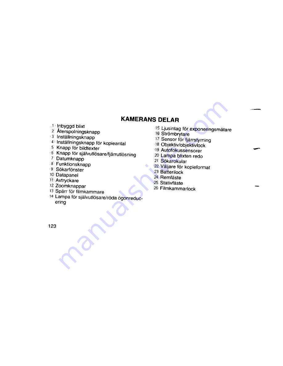 Pentax efina J Operating Manual Download Page 124