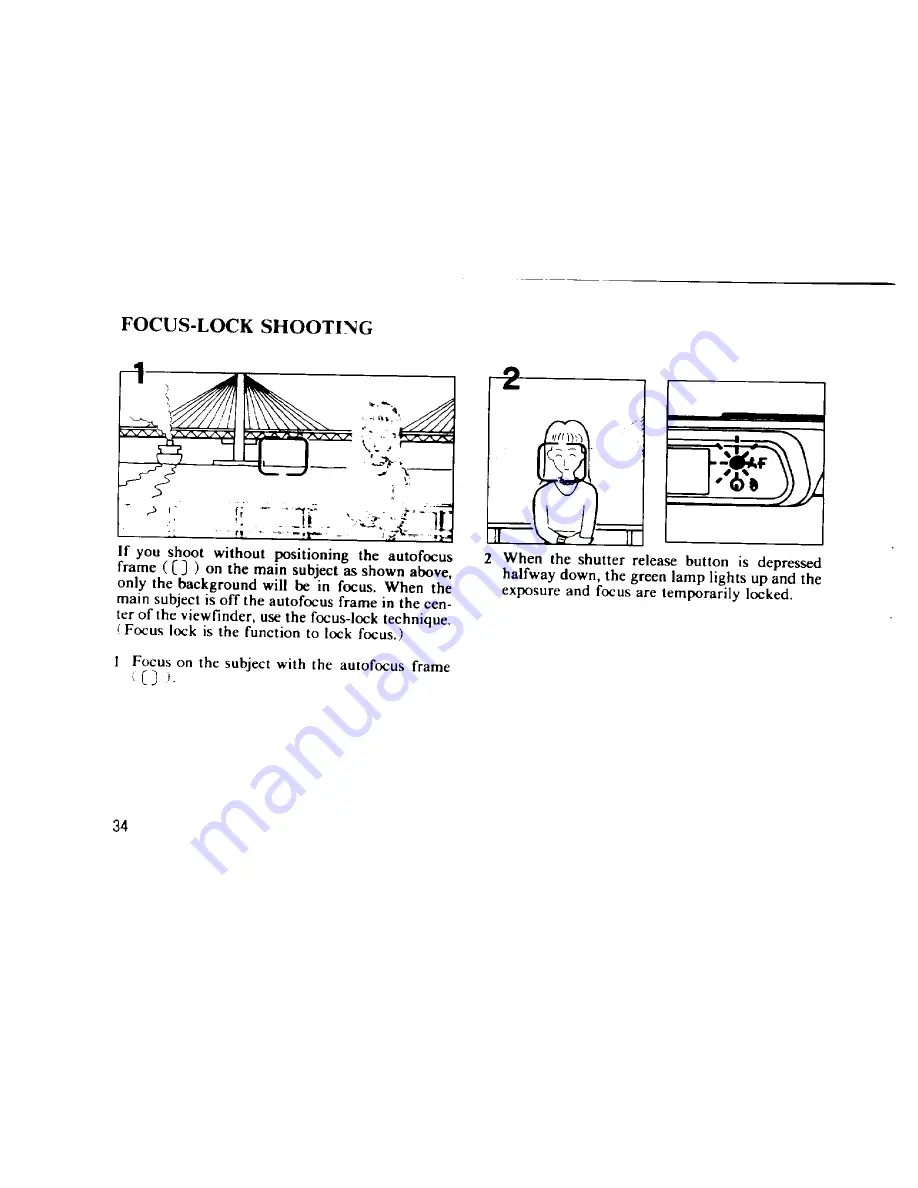 Pentax IQzoom - IQezy 38-70mm Zoom Operating Manual Download Page 38