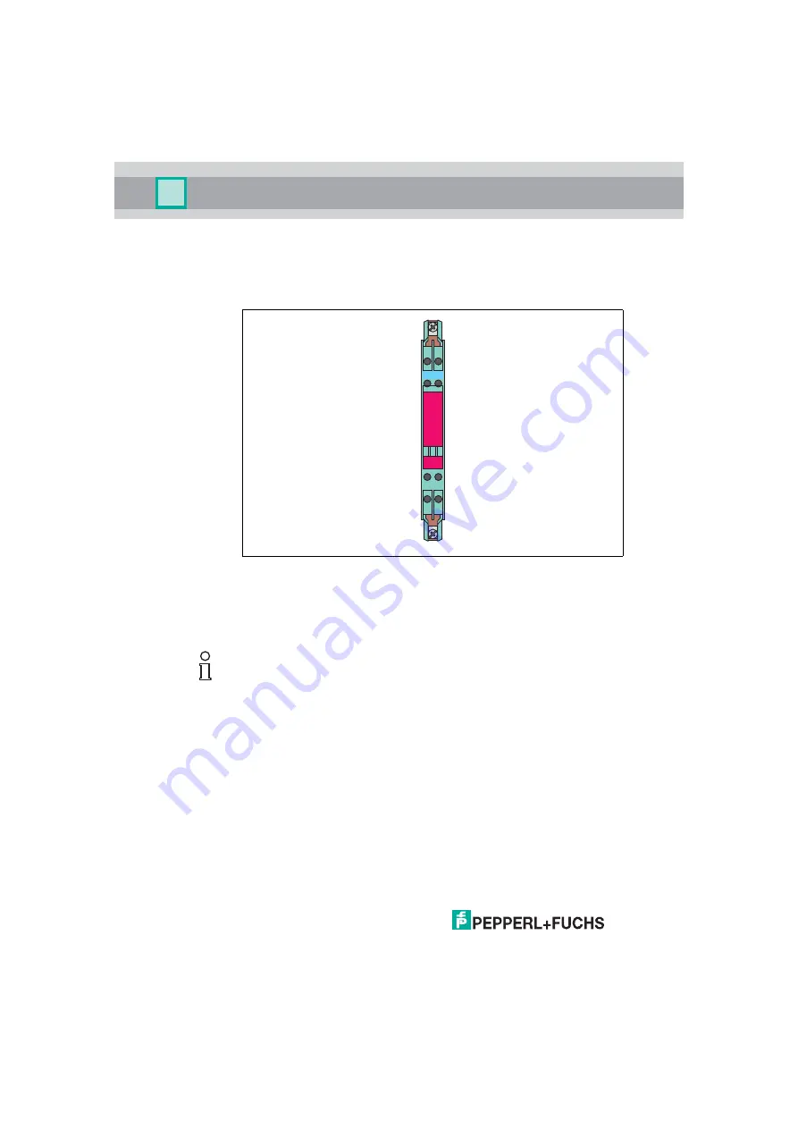 Pepperl+Fuchs Z-System Manual Download Page 12