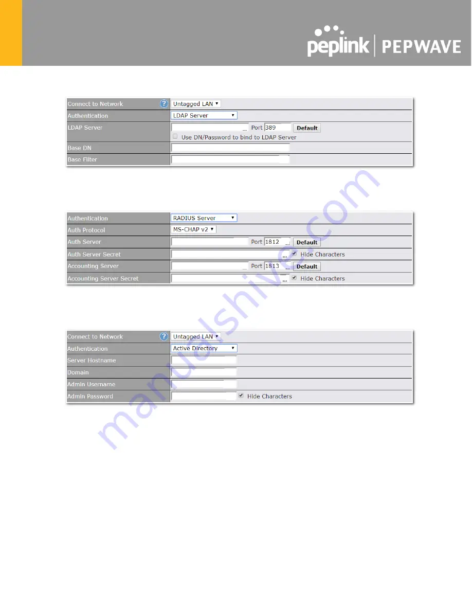 Pepwave MAX 700 Скачать руководство пользователя страница 212