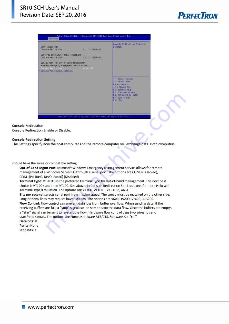 PerfecTron SR10-SCH User Manual Download Page 38