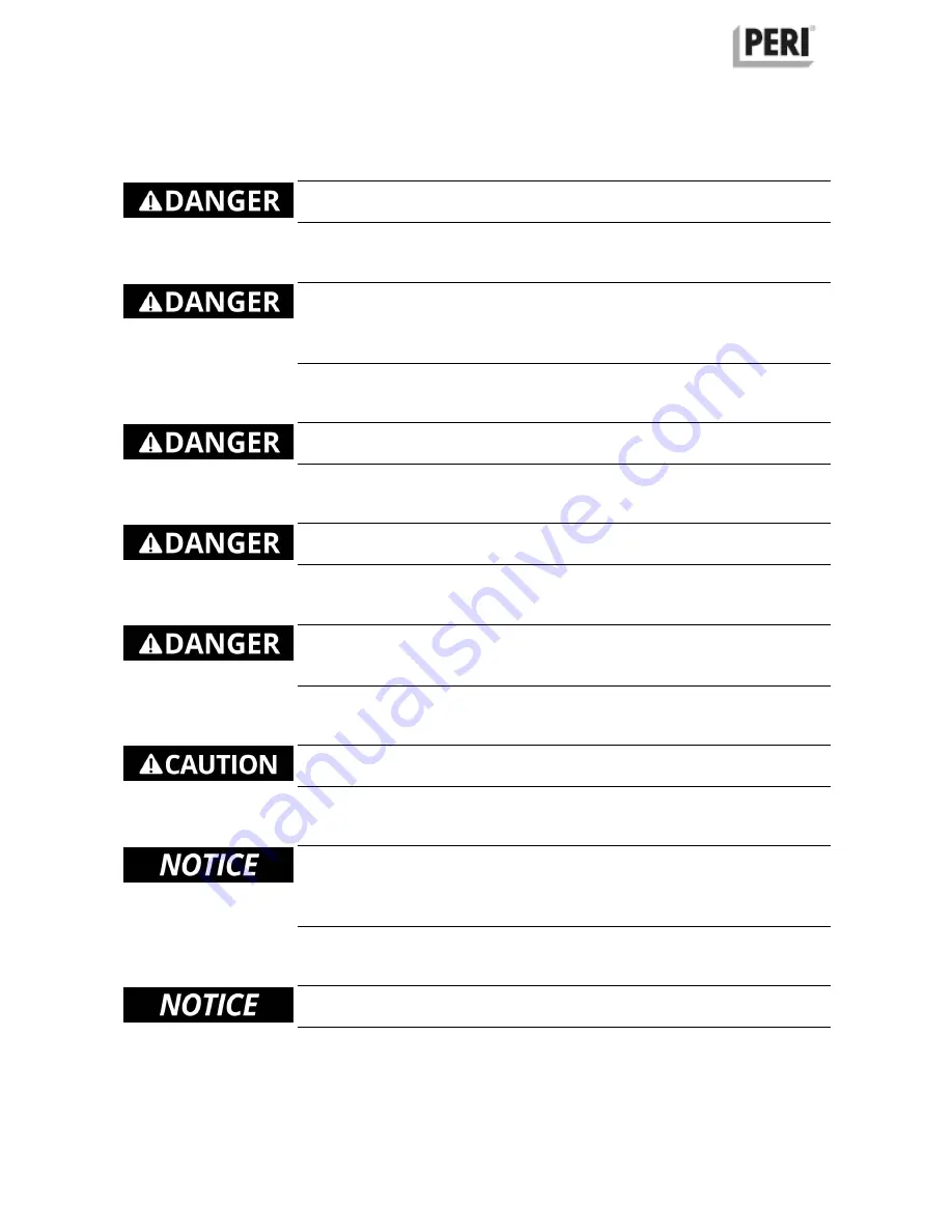 Peri InSite Construction Instructions For Installation And Use Manual Download Page 10