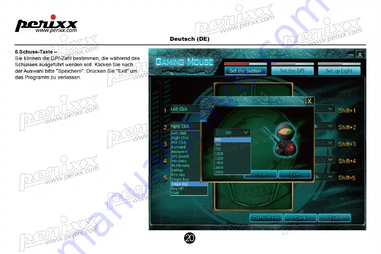 perixx MX-800 User Manual Download Page 21