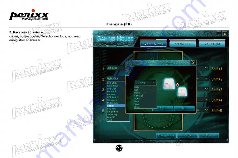 perixx MX-800 Скачать руководство пользователя страница 28