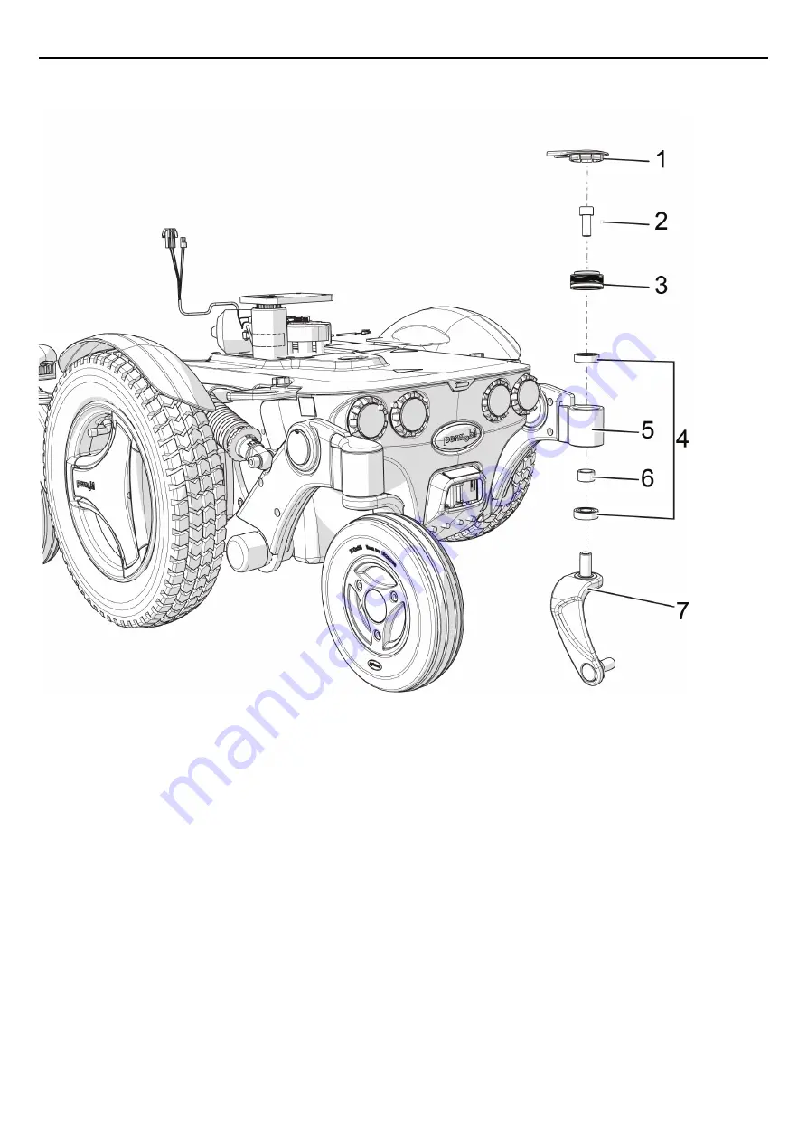 Permobil M400 Corpus HD Service Manual Download Page 58