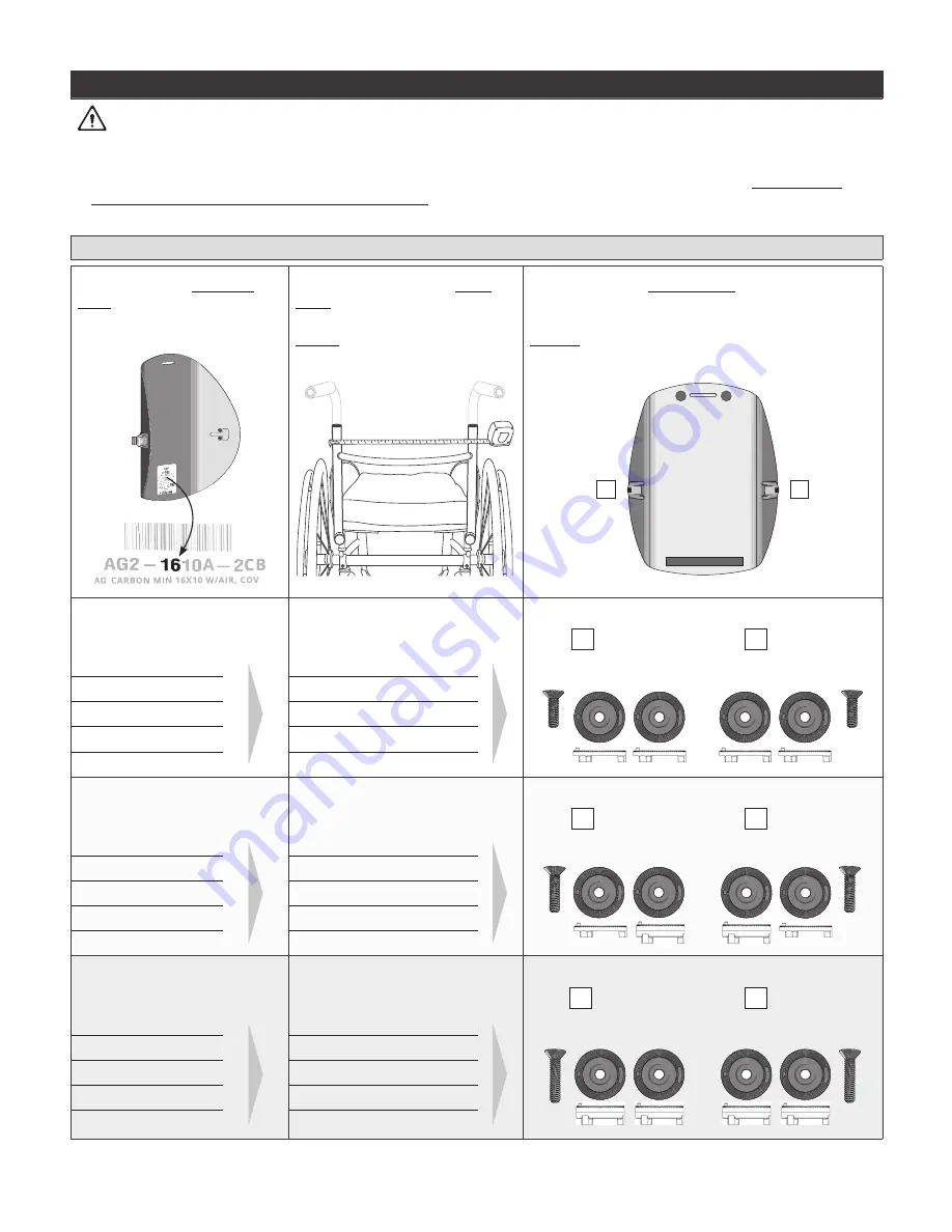 Permobil ROHO AGILITY CARBON Operation Manual Download Page 7