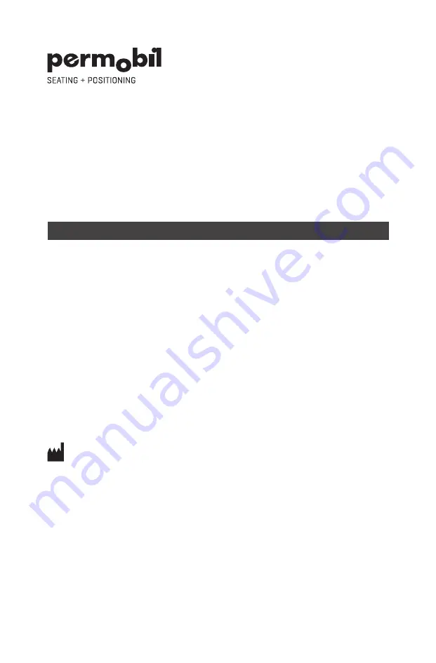 Permobil ROHO Nexus SPIRIT NS1414C Operation Manual Download Page 9