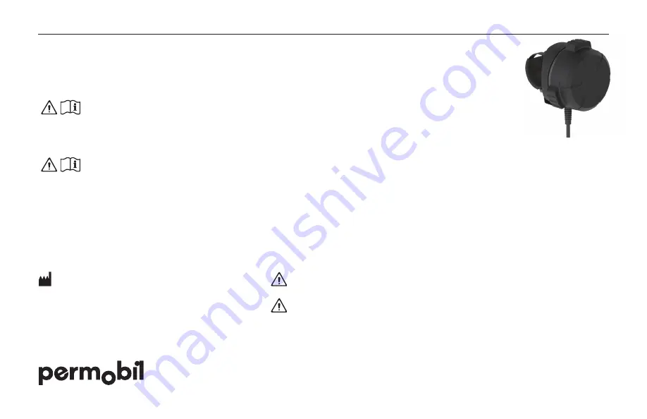 Permobil SpeedControl Installation Instructions Manual Download Page 33