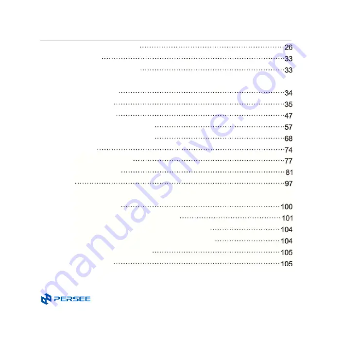 PERSEE T3 Operation & Instruction Manual Download Page 8