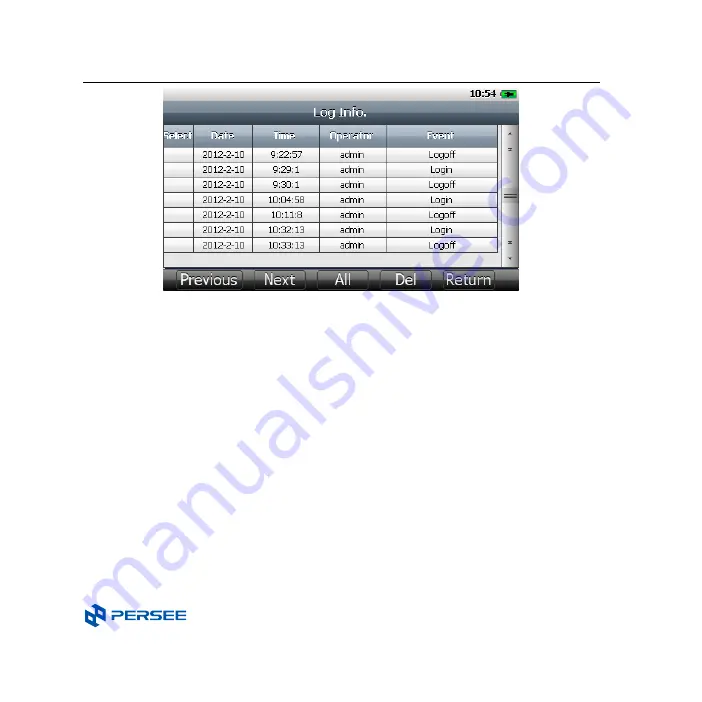 PERSEE T3 Operation & Instruction Manual Download Page 90