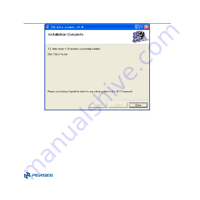 PERSEE T3 Operation & Instruction Manual Download Page 106