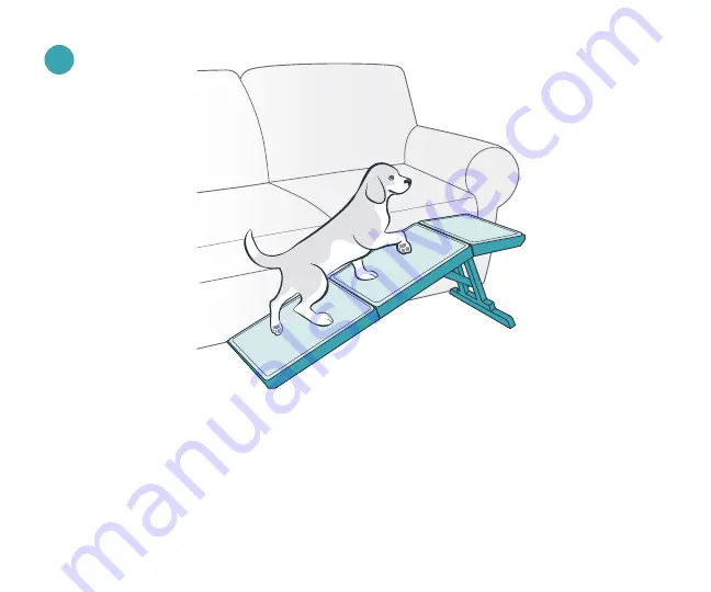 Petsafe Happy Ride WOOD SOFA RAMP Quick Start Manual Download Page 10