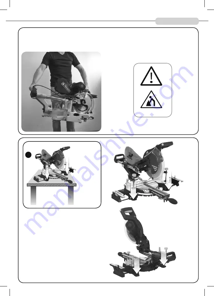 PEUGEOT EnergySaw-254SB Assembly And Using Manual Download Page 19