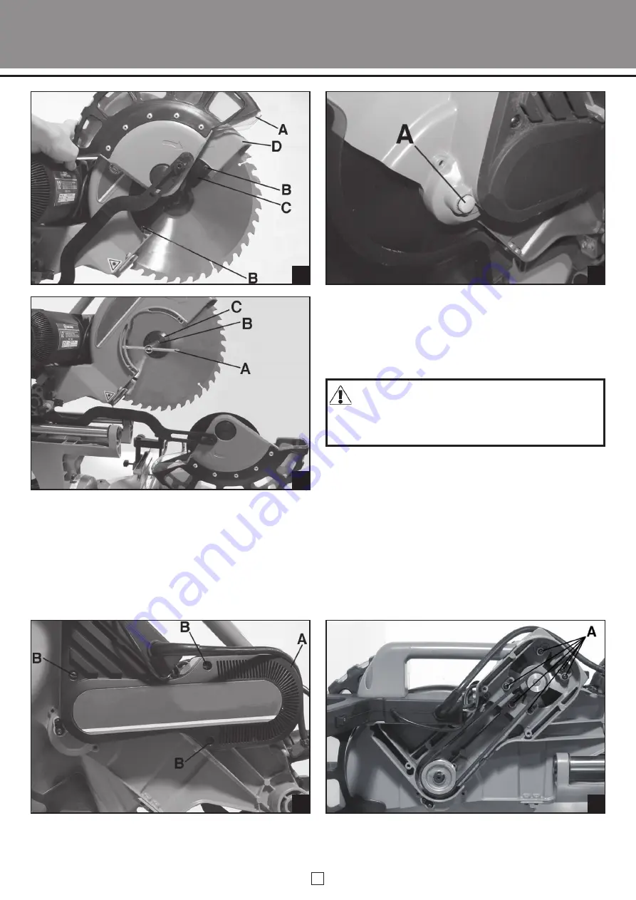 PEUGEOT Energysaw-305DB Operating Instructions Manual Download Page 64