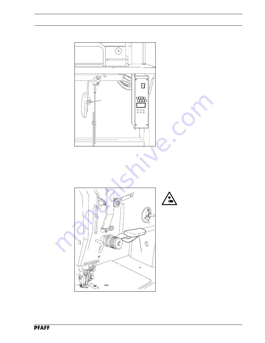 Pfaff 1051 Instruction Manual Download Page 19