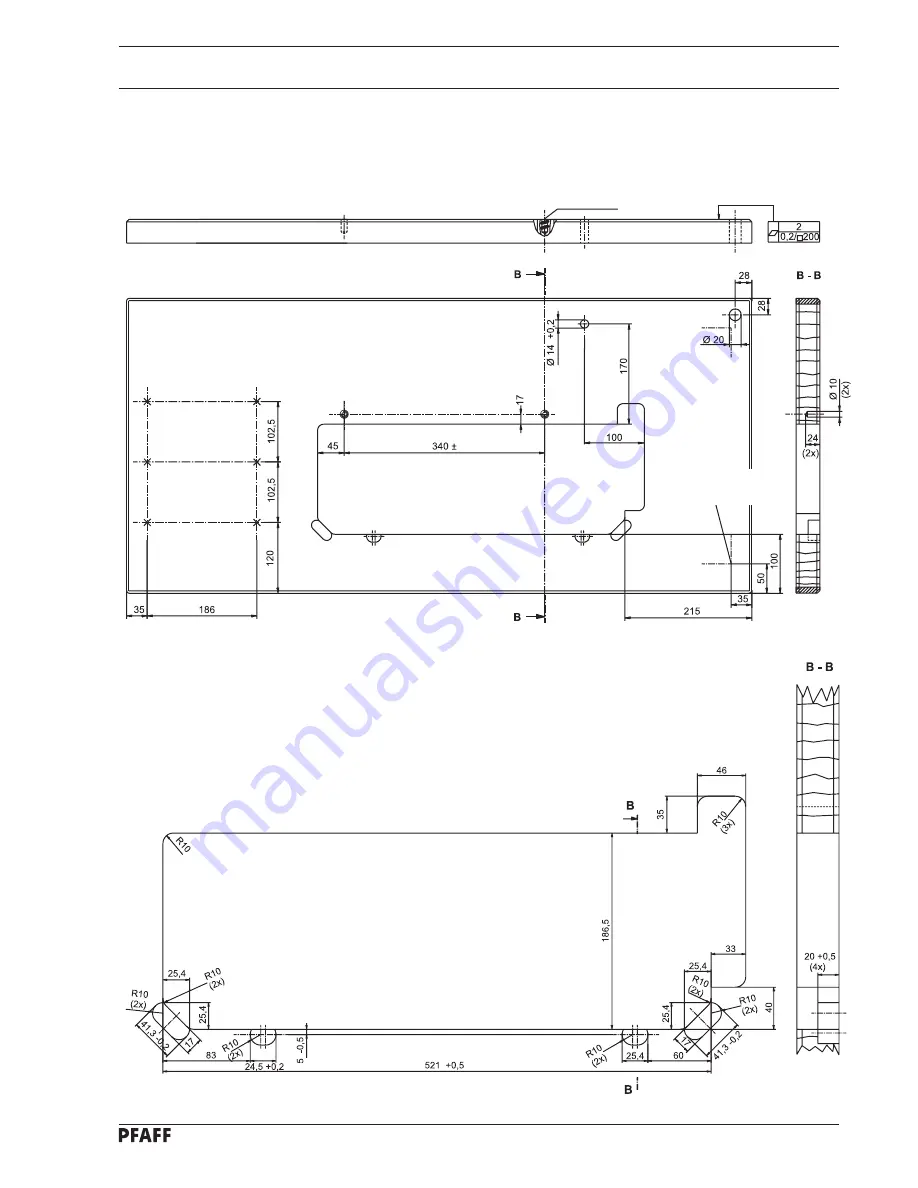 Pfaff 571 Instruction Manual Download Page 31