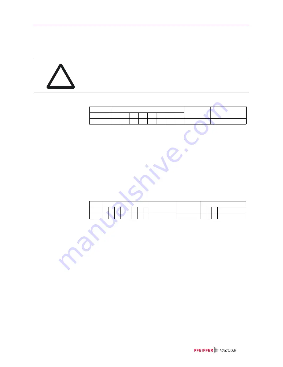 Pfeiffer Vacuum TIC 253 Operating Instructions Manual Download Page 10