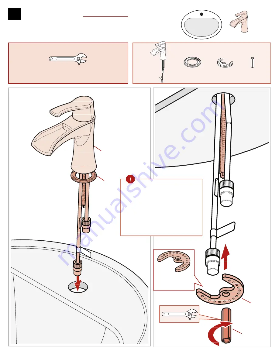 Pfister Aliante LF-042-AT Quick Installation Manual Download Page 2