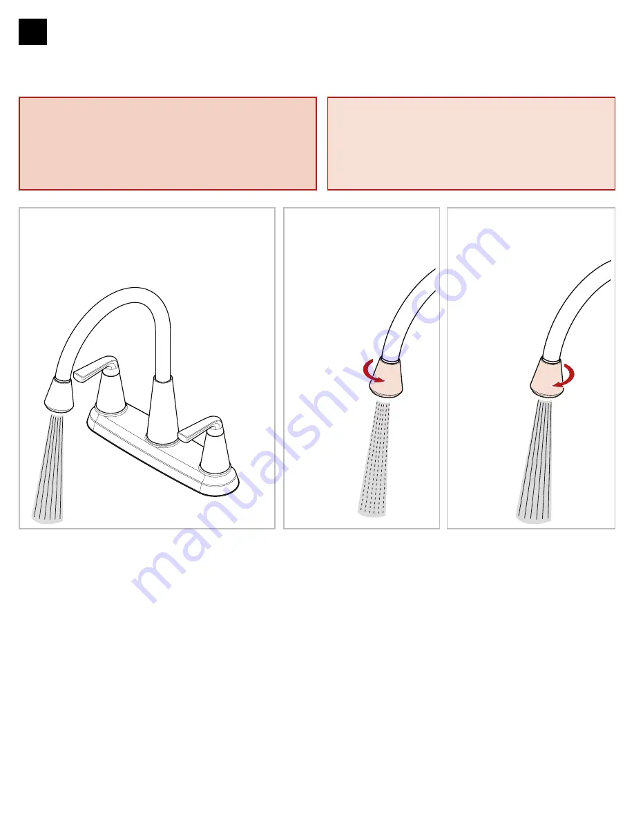 Pfister Allegan F-036-4AGC Quick Installation Manual Download Page 7