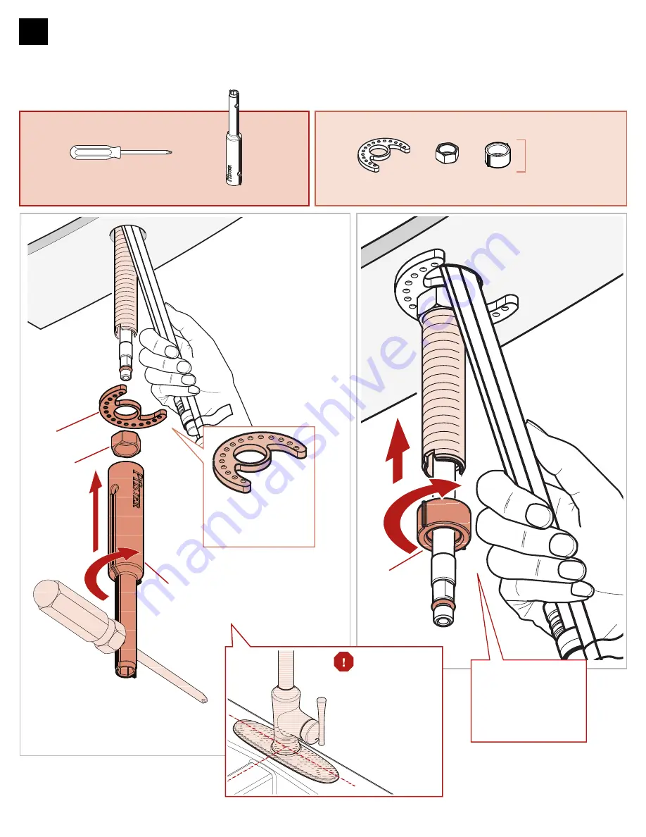 Pfister Antrom F-529-7AO Quick Installation Manual Download Page 5