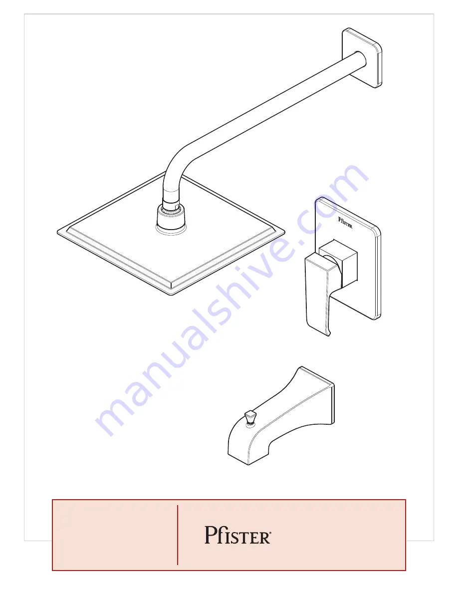 Pfister Bacci 8P5-BA Quick Installation Manual Download Page 6