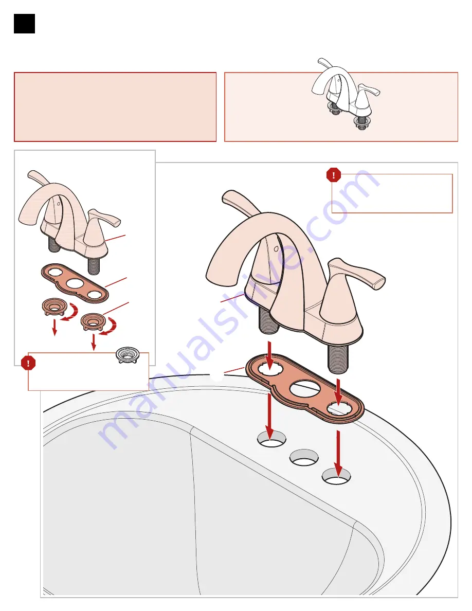 Pfister Masey LF-048-MC Quick Installation Manual Download Page 2