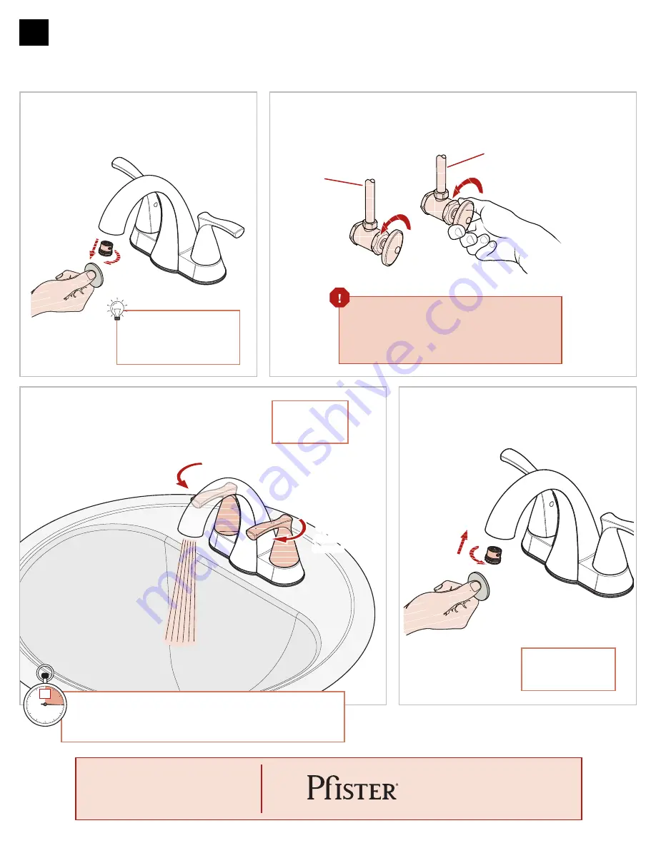 Pfister Masey LF-048-MC Quick Installation Manual Download Page 6