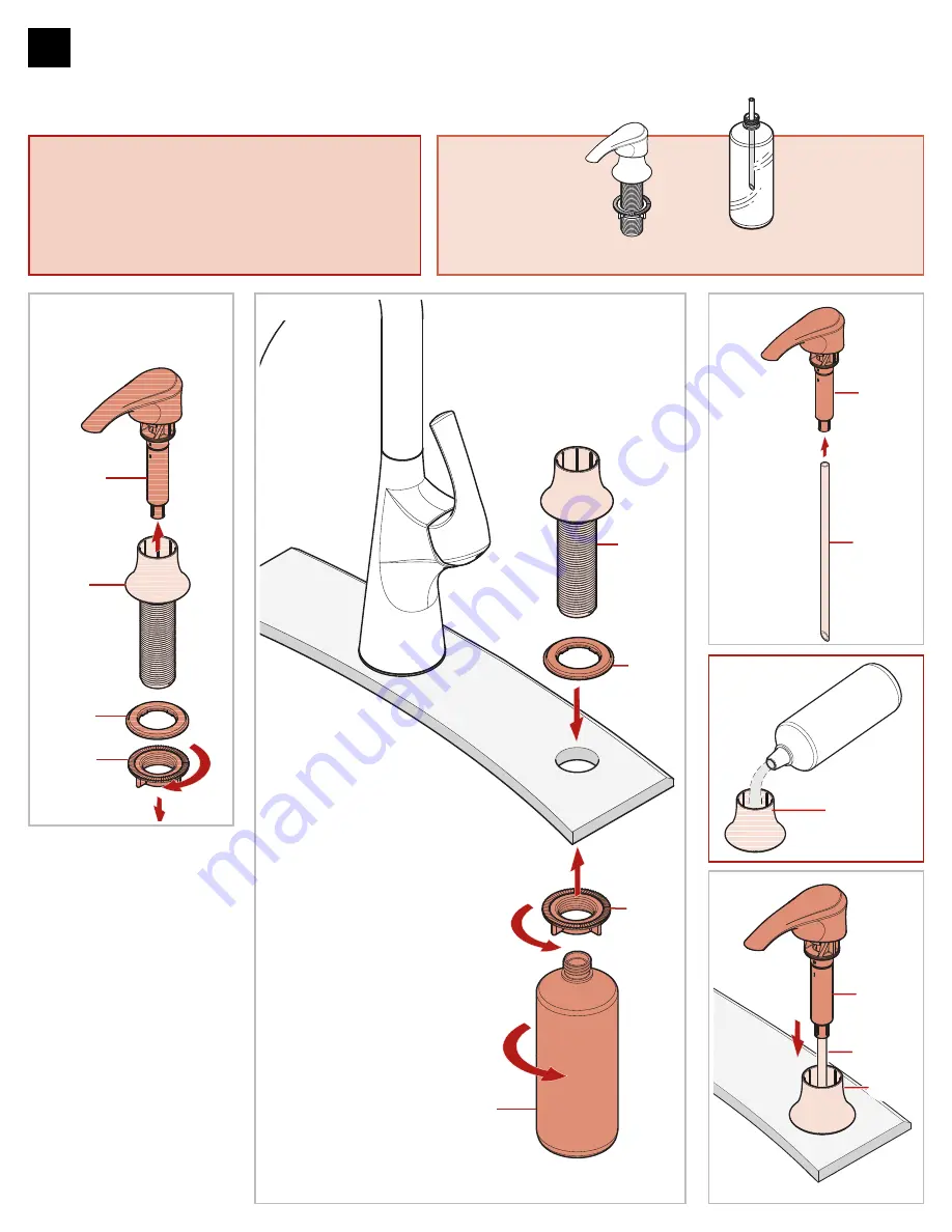 Pfister Seahaven F-529-7SVN Quick Installation Manual Download Page 8