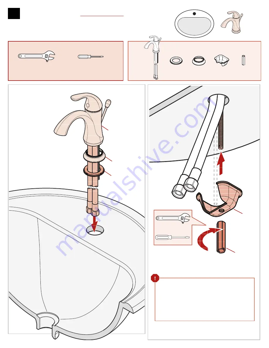 Pfister Serrano GT42-SR1 Quick Installation Manual Download Page 2