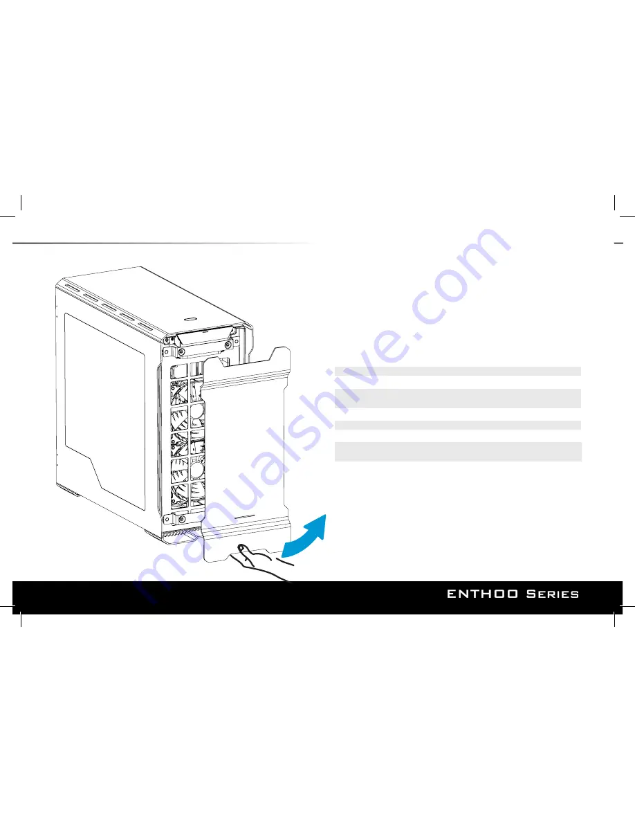 Phanteks Enthoo Evolv ATX User Manual Download Page 12