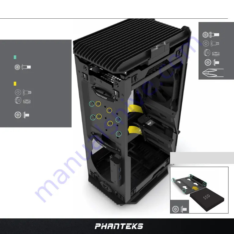 Phanteks Evolv Shift Скачать руководство пользователя страница 15