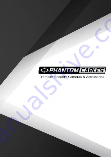 Phantom Cables CA-2440V-WH Скачать руководство пользователя страница 1