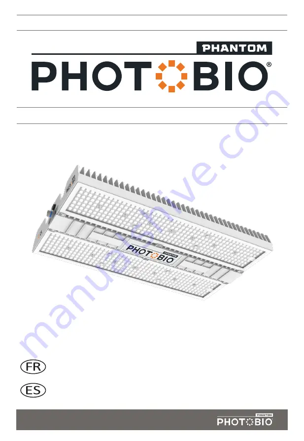 Phantom photobio CX 2125 Скачать руководство пользователя страница 1