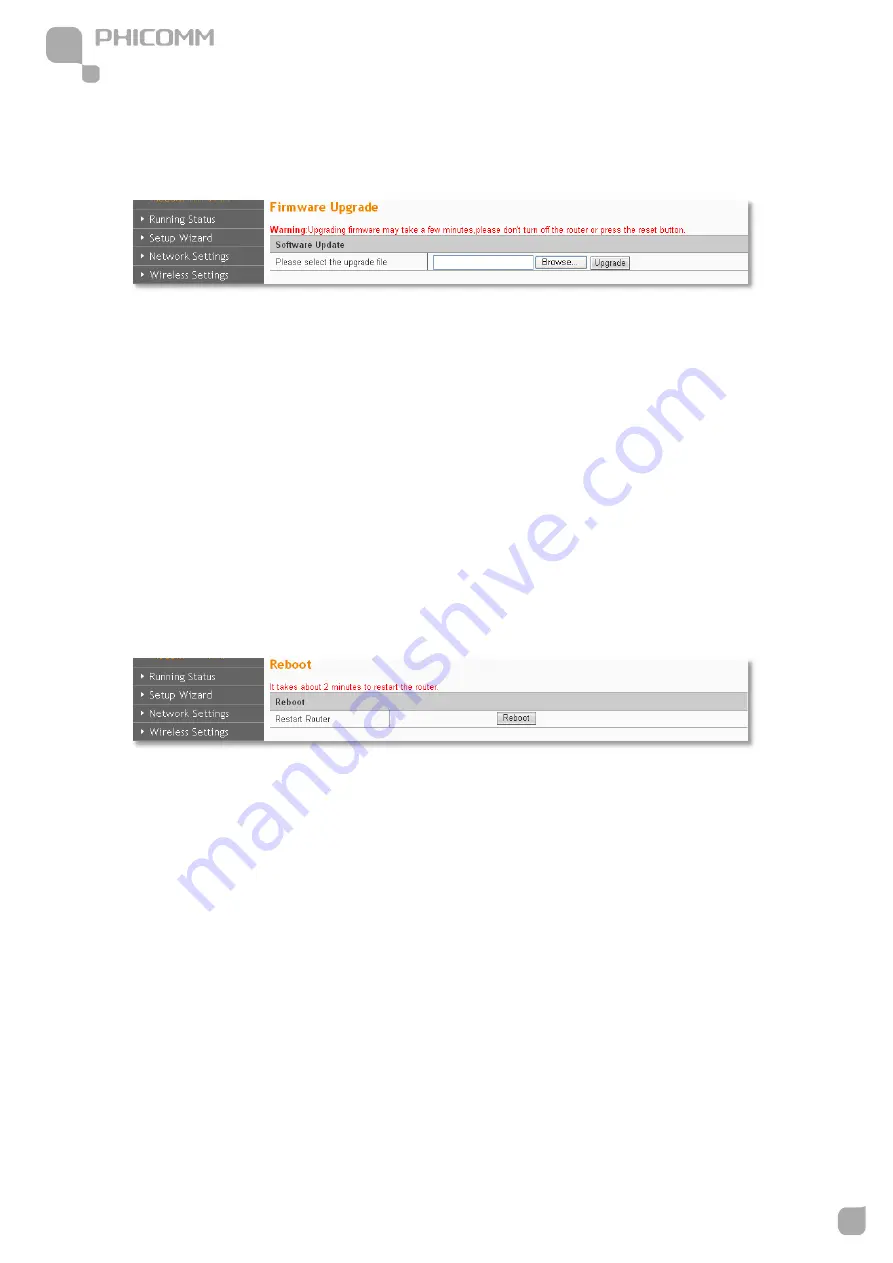 PHICOMM FWR-734N User Manual Download Page 45