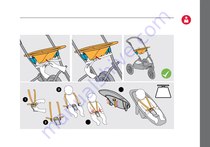 Phil&Teds face-to-face classic Instruction Manual Download Page 13