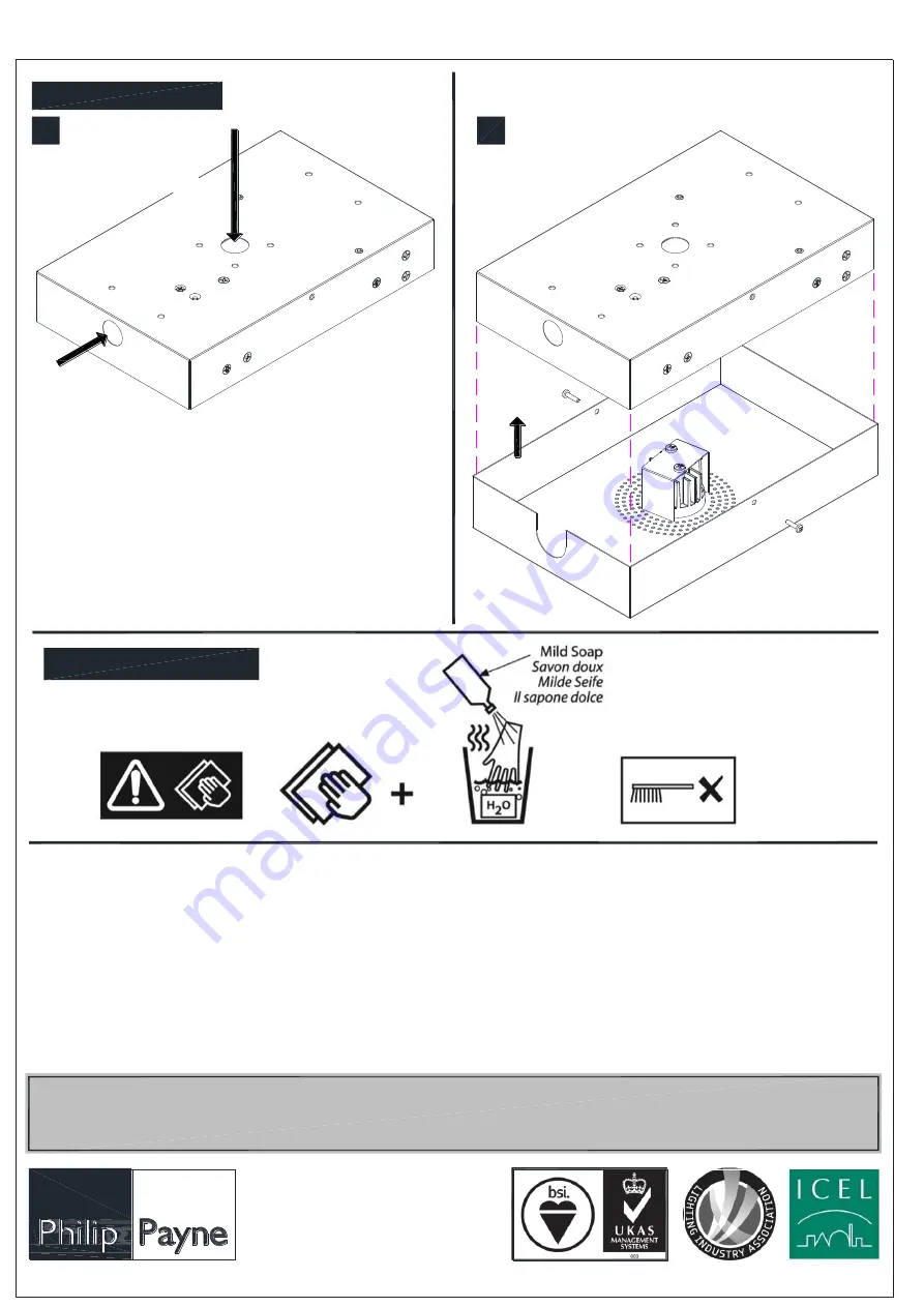 Philip Payne SPRITE 870 Series Installation Instructions Manual Download Page 2