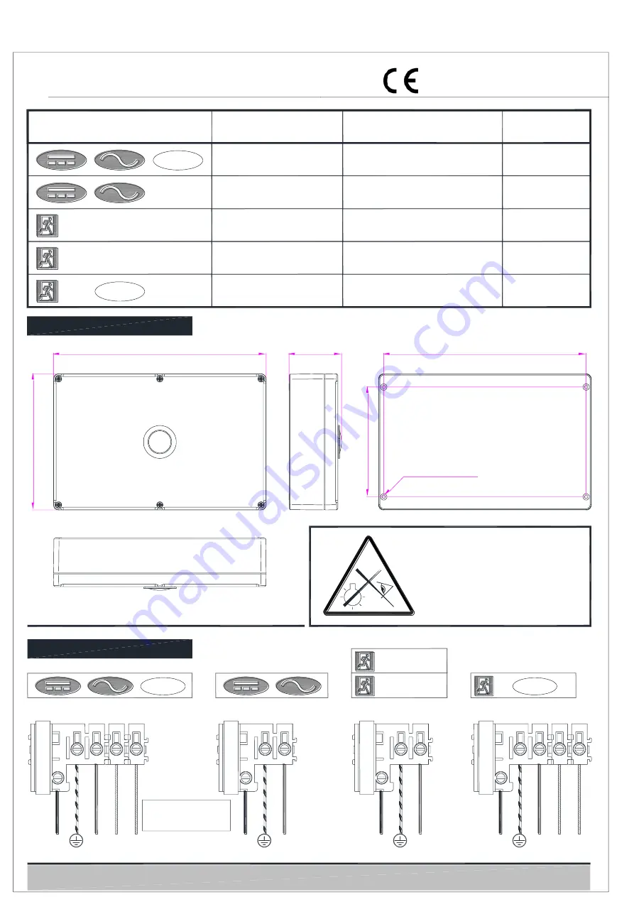 Philip Payne SPRITE 870 Series Installation Instructions Manual Download Page 5