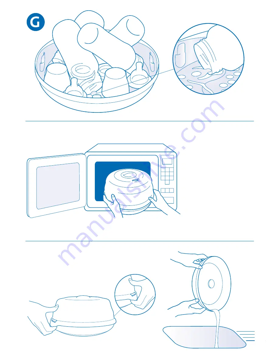 Philips AVENT EXPRESS MICRO STERILISER Manual Download Page 3