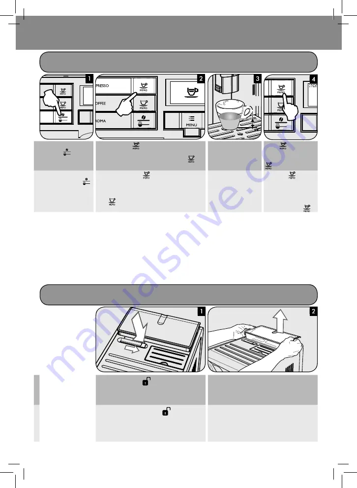 Philips Saeco HD8769 Quick Instruction Manual Download Page 14