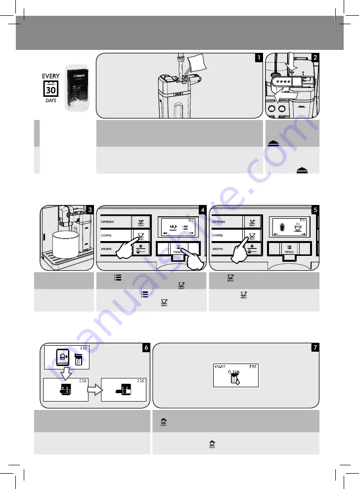 Philips Saeco HD8769 Quick Instruction Manual Download Page 32