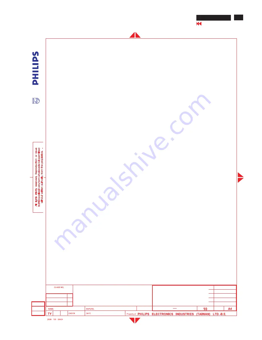 Philips 00P7EB/27 Service Manual Download Page 61